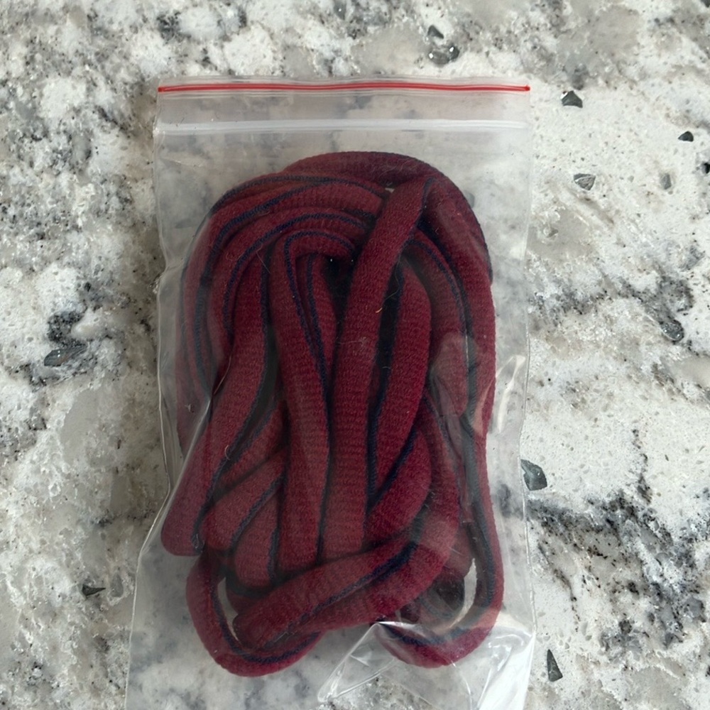New Burgundy Brooks Shoelaces
